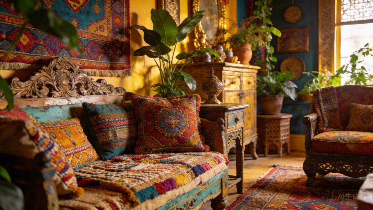 Bohemian Interior: Color, Pattern & Free Spirit