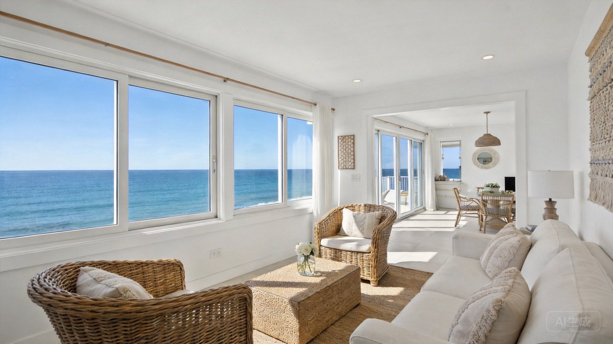 Coastal Interior Design: Blue, White & Breezy Living