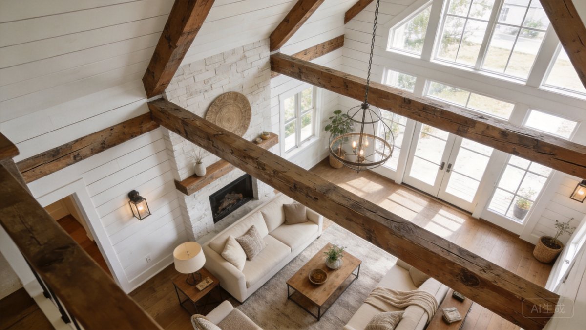 Farmhouse Interior: Shiplap, Apron Sinks & Rustic Charm