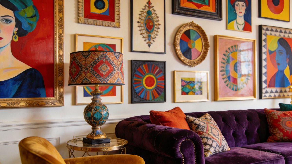 Maximalist Interior: Bold Wallpaper, Pattern Mixing & Color