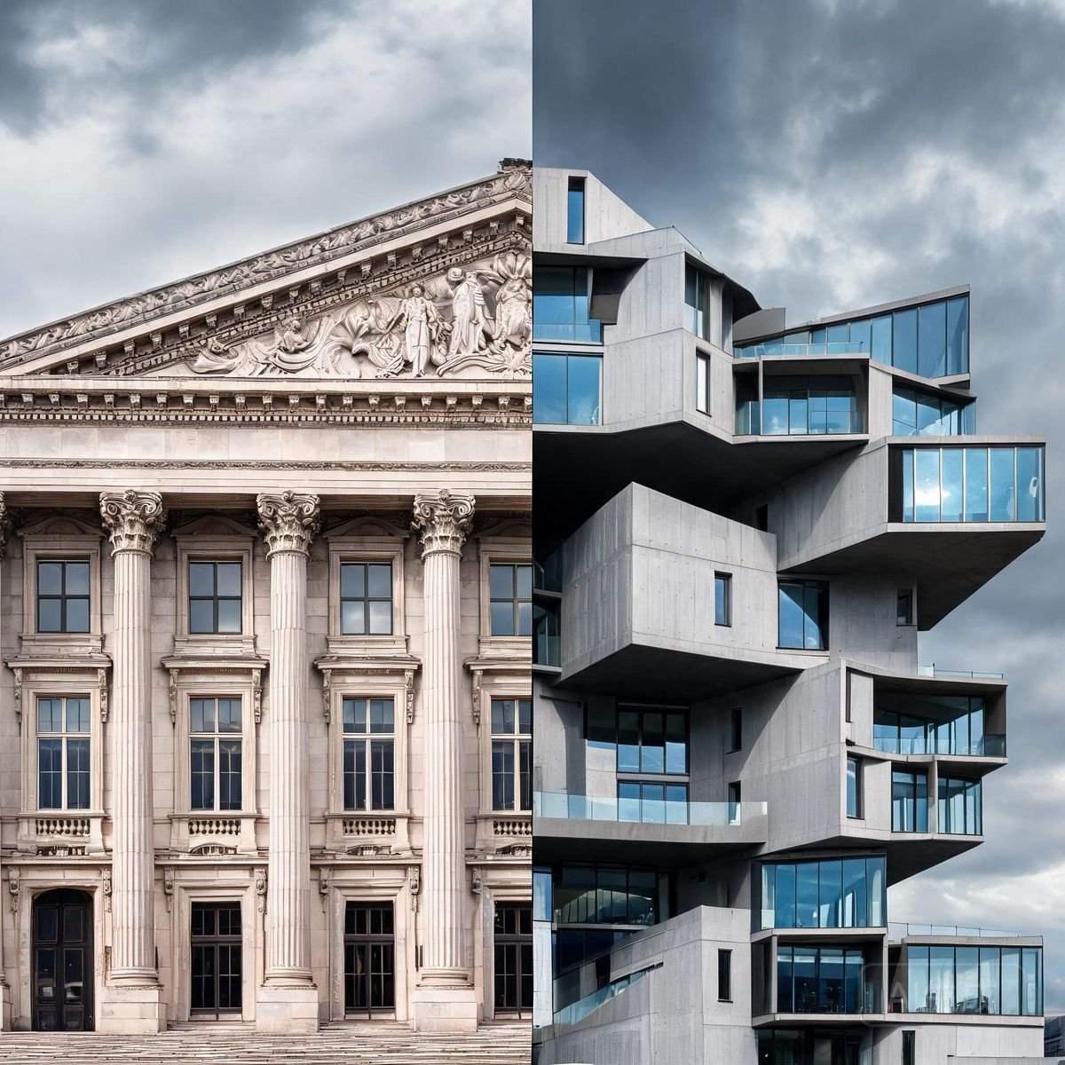 Symmetry vs Asymmetry